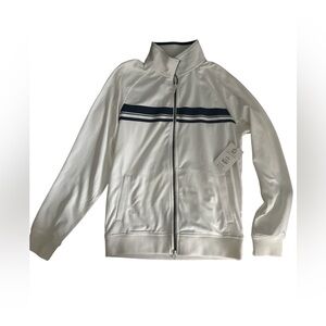 White and Blue Men's Jacket